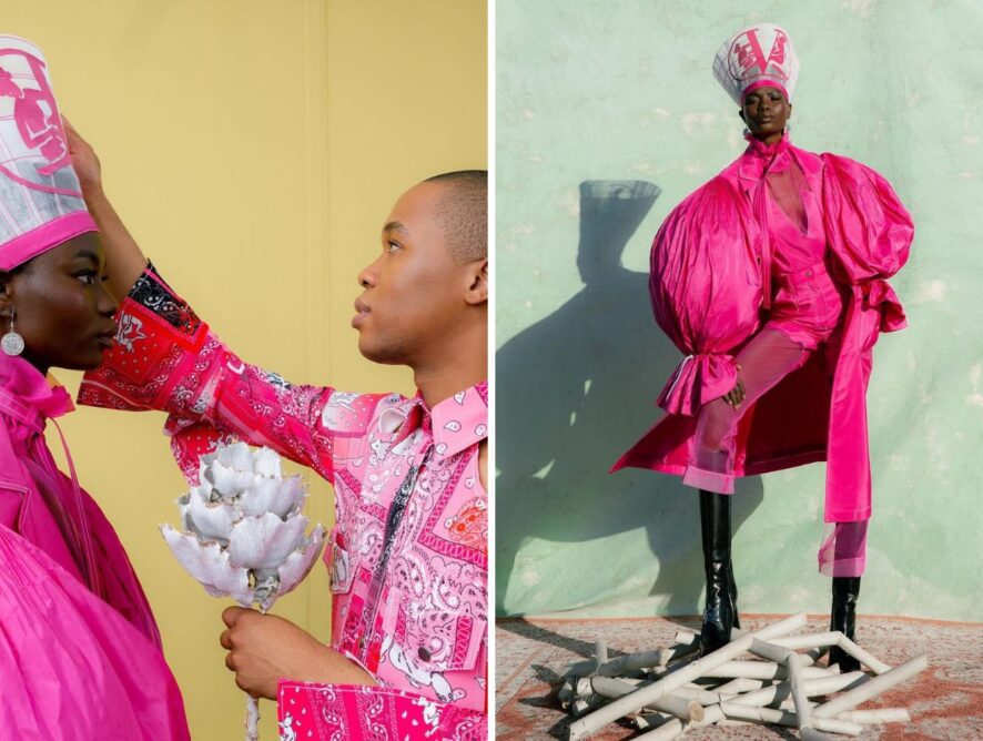 ‘I hoped I would not get struck by lightning’: Thebe Magugu on cutting up Pierpaolo Piccioli’s dress